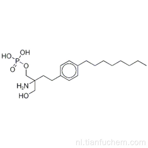 1,3-Propaandiol, 2-amino-2- [2- (4-octylfenyl) ethyl] -, mono (diwaterstoffosfaat) CAS 402615-91-2